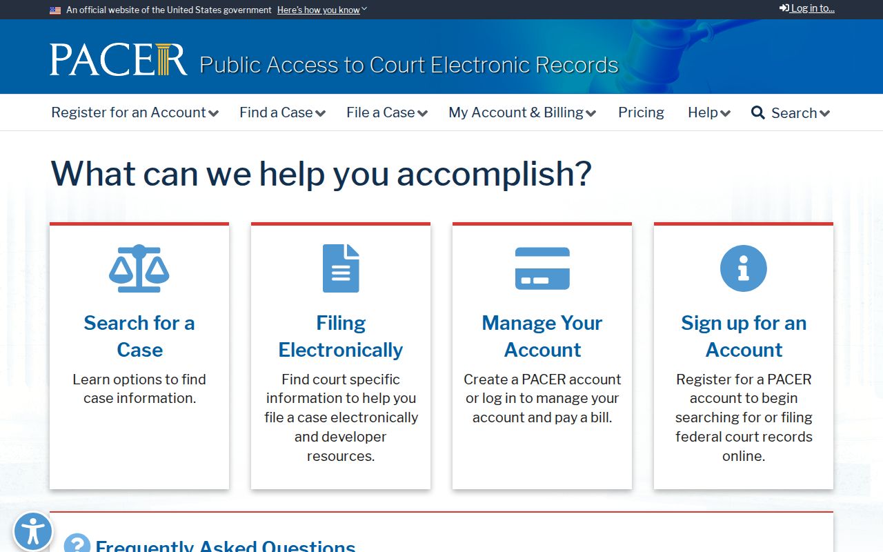 PACER federal criminal case records for Iowa County